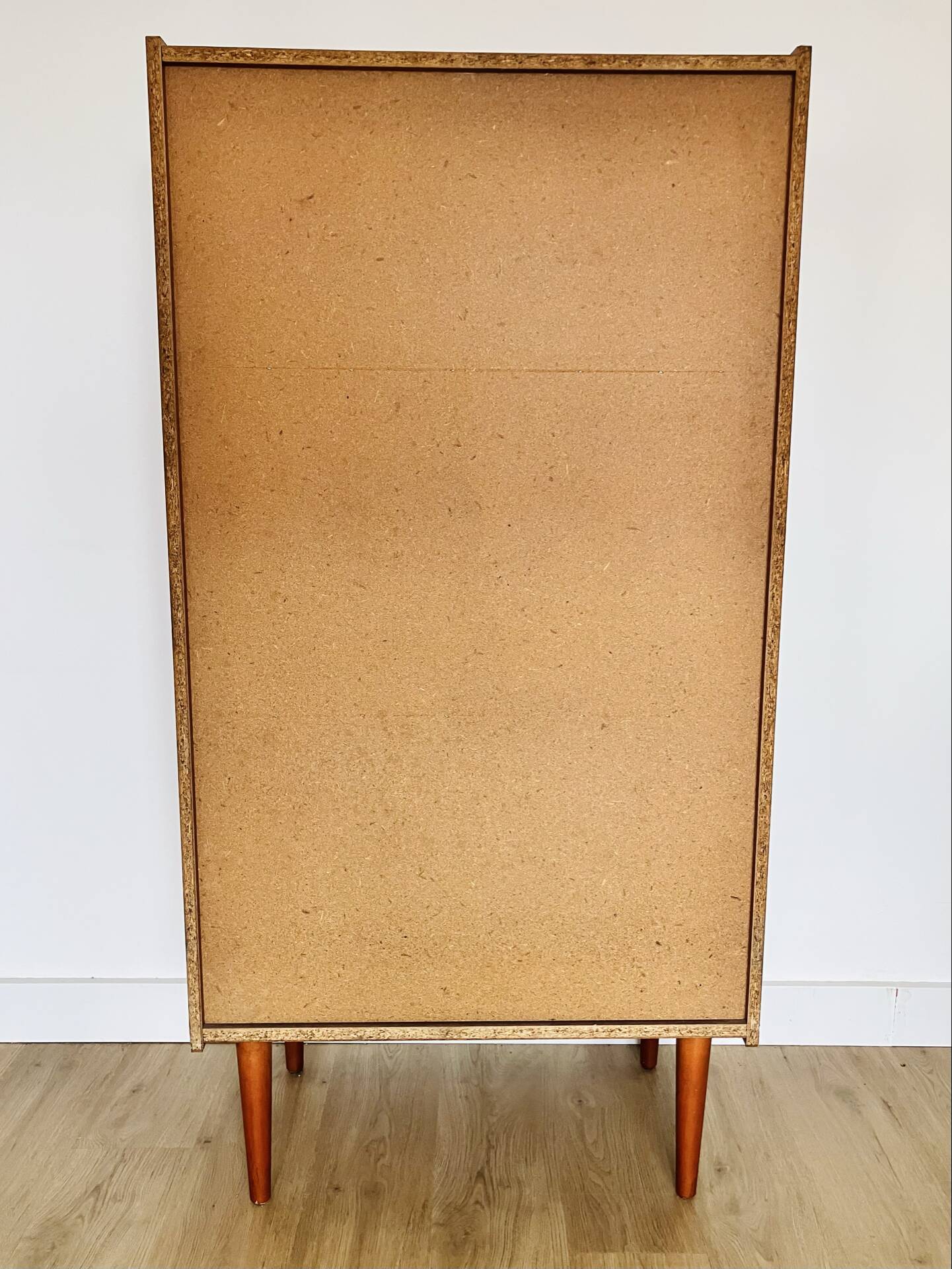 Wood veneer secretary from the 1970s.