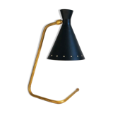 Black casserole lamp