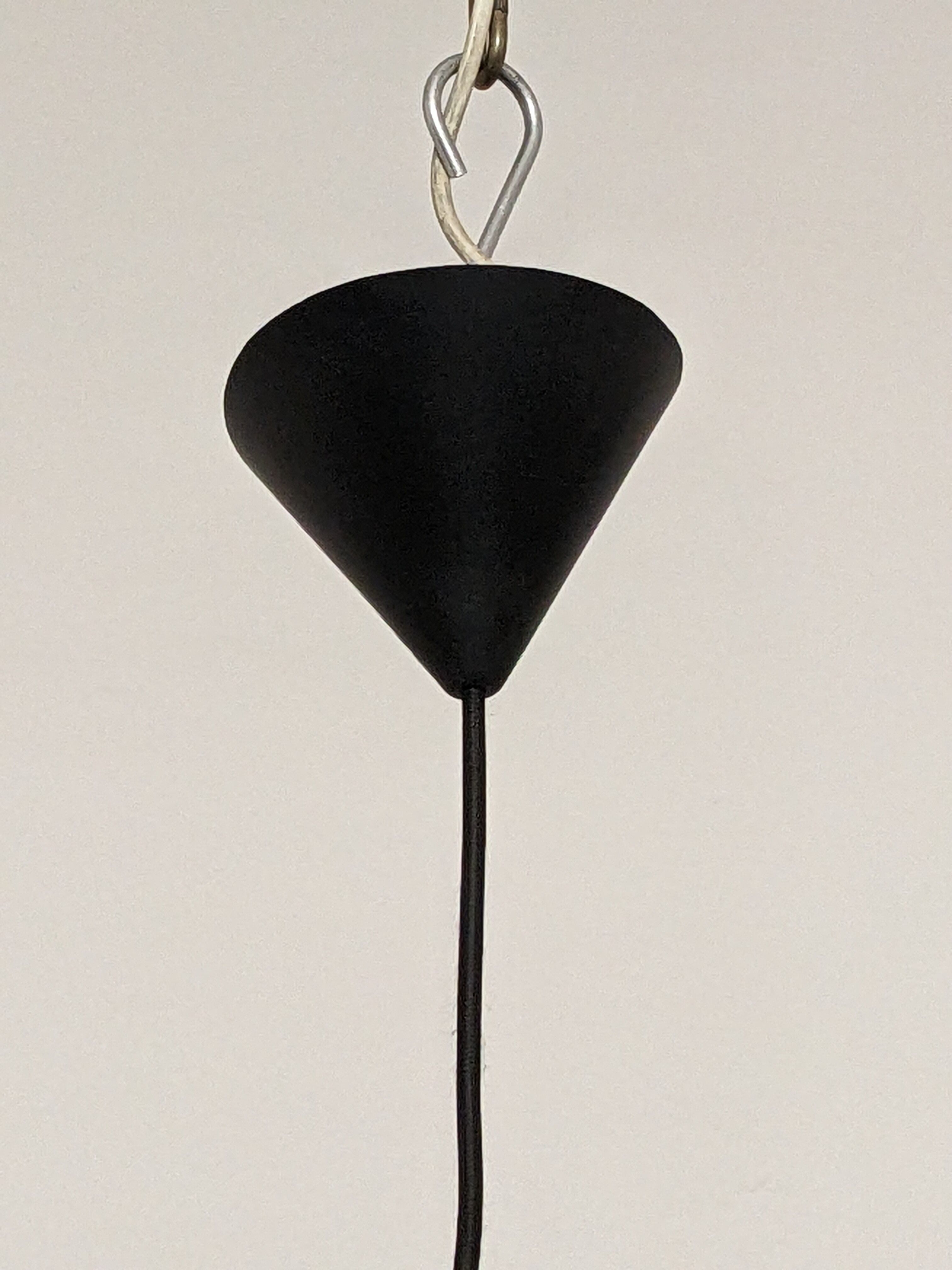 Suspension drop of water in opaline of the 60s 70s