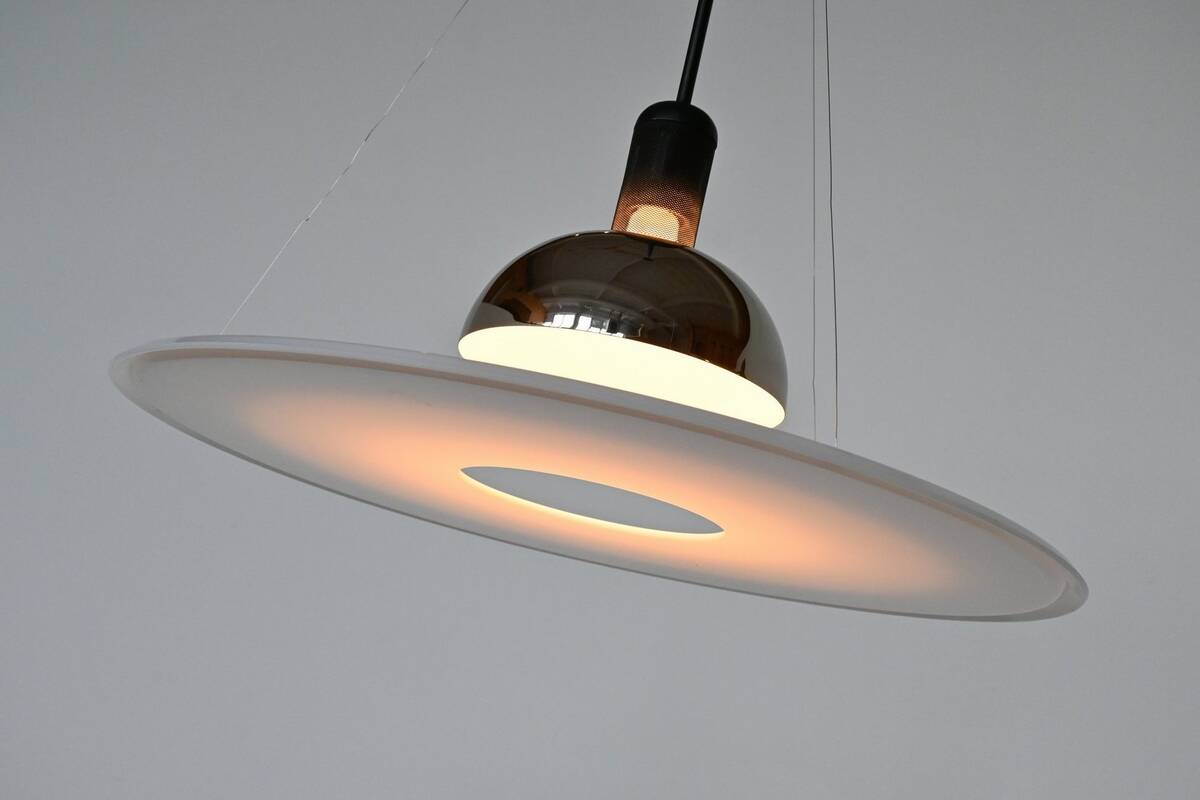 Achille Castiglioni Suspension "Frisbi 850" Flos Italy 1978