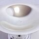 Silver-plated and lucite cup