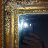 Wooden and stucco mirror 1850 - 45,5x58cm