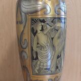 Ovoid vase in art nouveau style