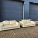Minotti - Hamilton 2-seater sofa in beige leather (2x)