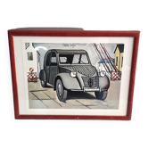 Dessin de Bernard Buffet Citroën 1985