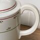 Cafetière en demi porcelaine de Luneville
