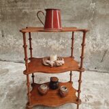 Antique etagère brocante side table plant table
