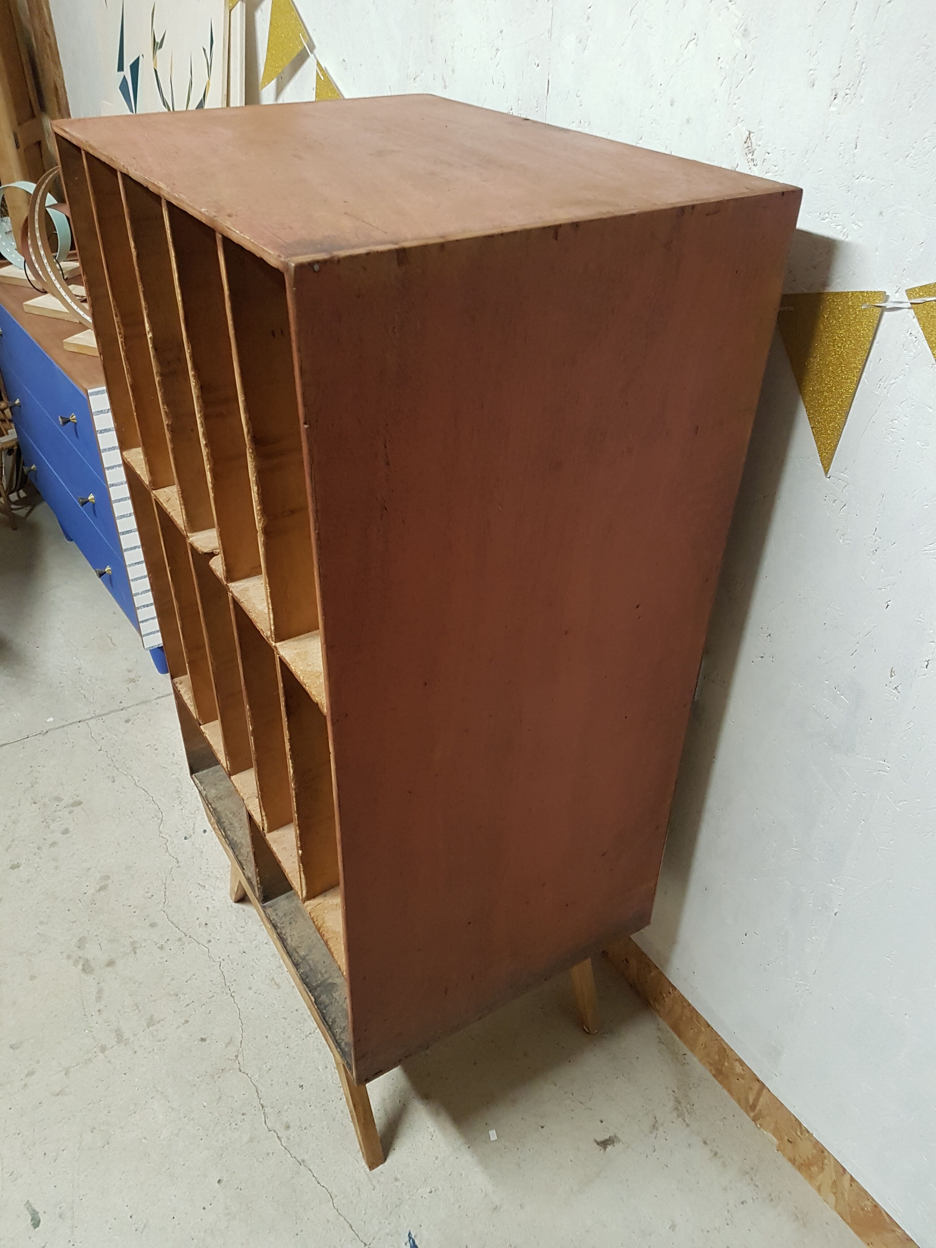 Vinyl storage cabinet