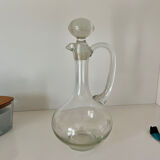 Glass carafe, round cap with handle