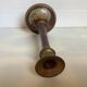 Purple violet cloisonné candlestick
