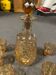 Carafe et 5 verres vintage