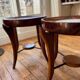 G. Scapinelli. Pair of Maracana side tables.