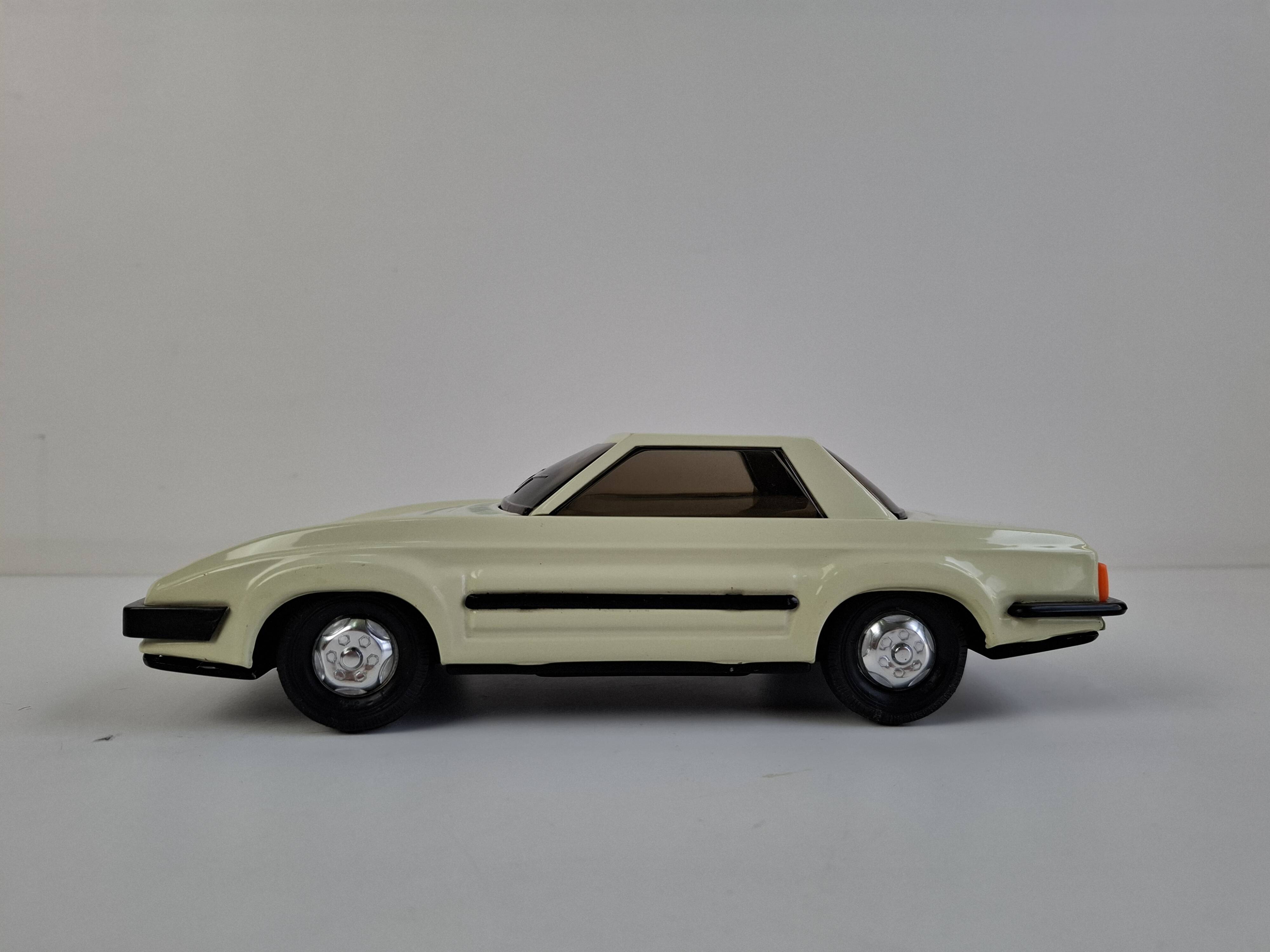 1970s Czechoslovak ITES IGRA Norma Tin Friction Toy Car Mid Century Modern