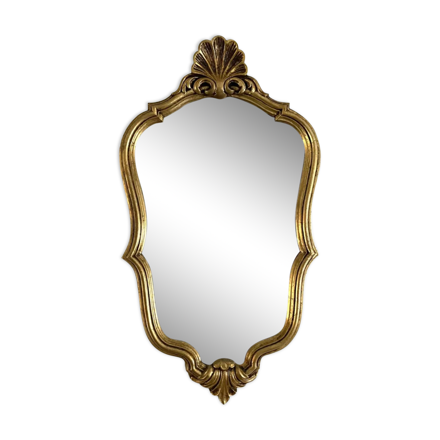 Vintage golden mirror