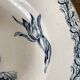 Luneville Tulips ironstone soup plates
