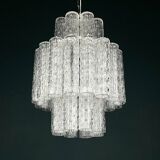 Murano glass chandelier by Venini, Italy, 1960s