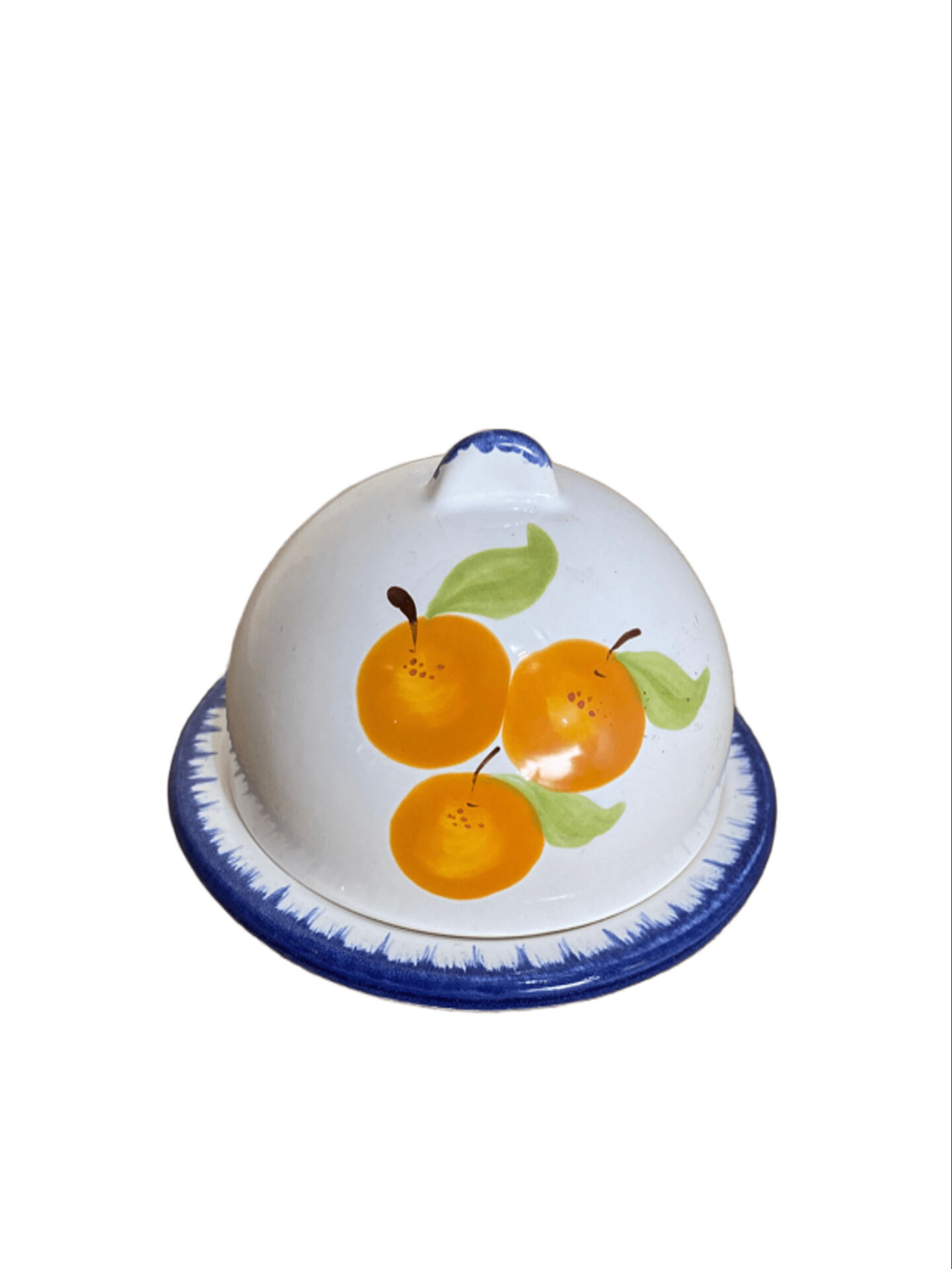Mini individual butter dish Niderviller – French earthenware