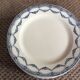 Series of 9 plates Terre de fer