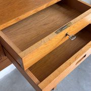 Vintage lectern desk oak