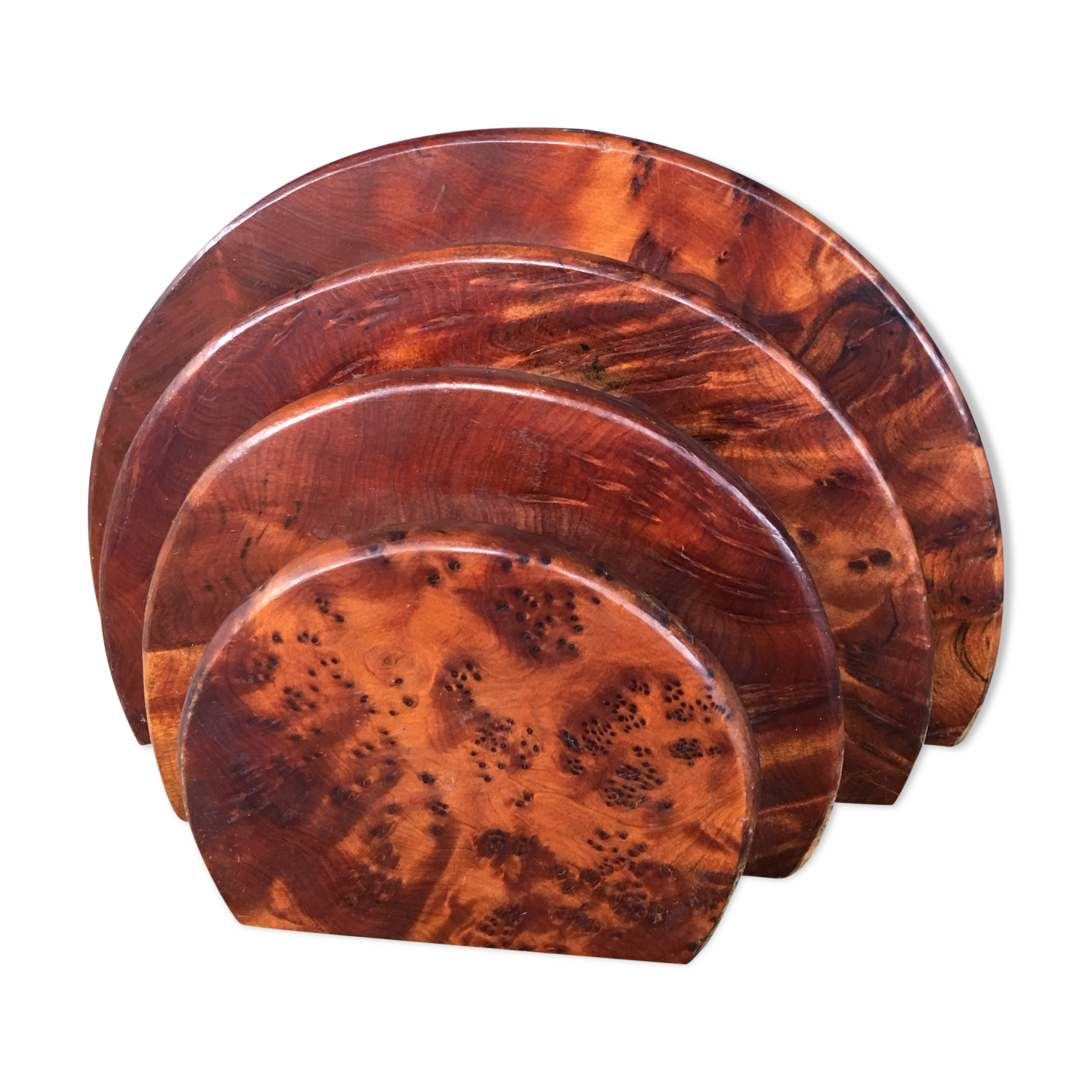 Door art deco walnut bramble