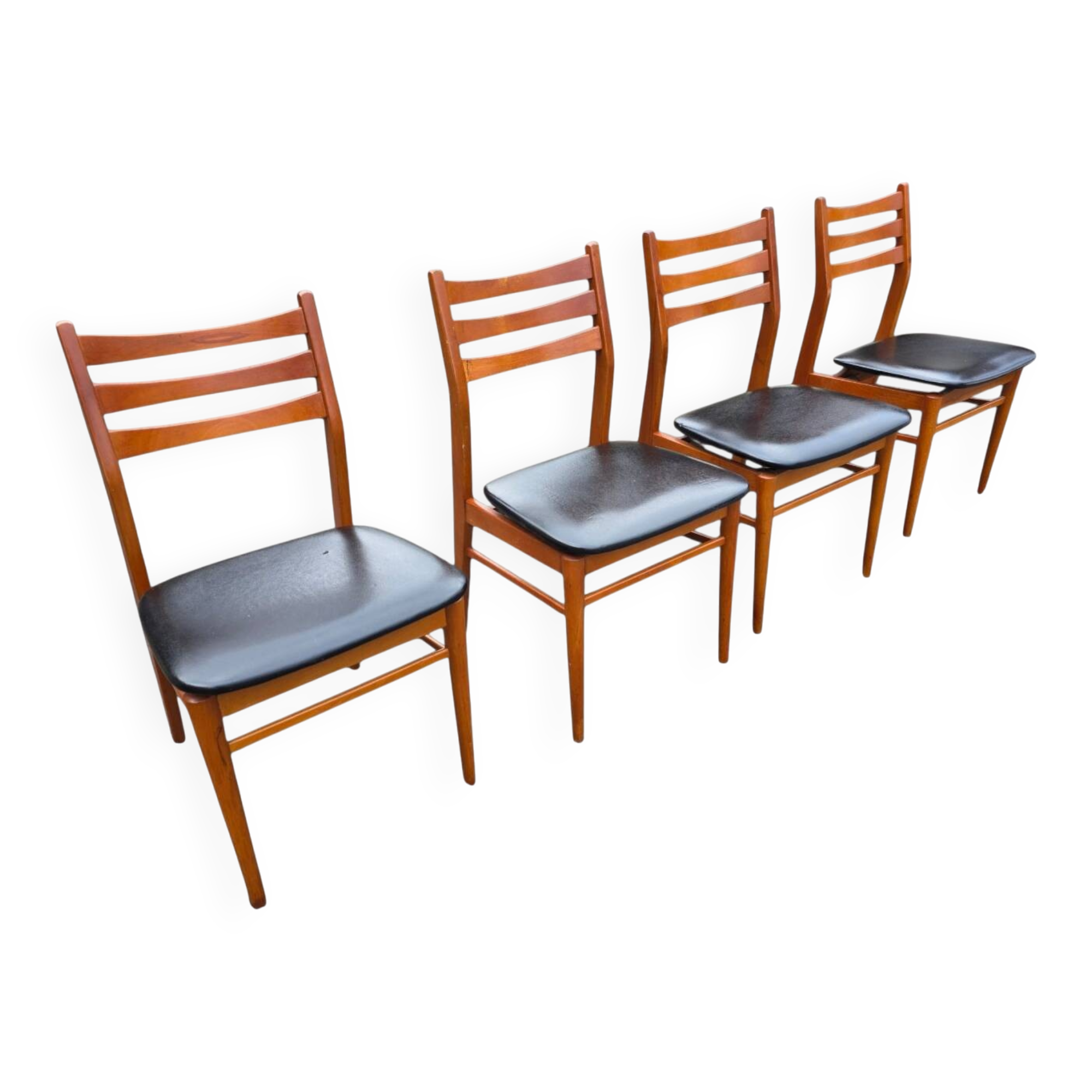 4 Scandinavian chairs from the 1960s