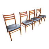 4 Scandinavian chairs from the 1960s