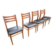 4 Scandinavian chairs from the 1960s