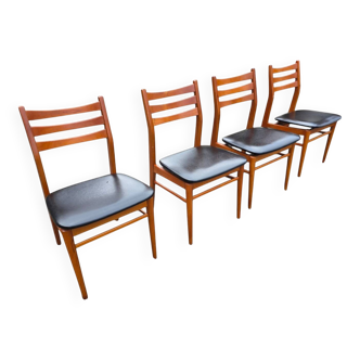 4 Scandinavian chairs from the 1960s