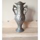 Art Nouveau style pewter vase - amphora vase