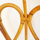 Magazine rack vintage rattan