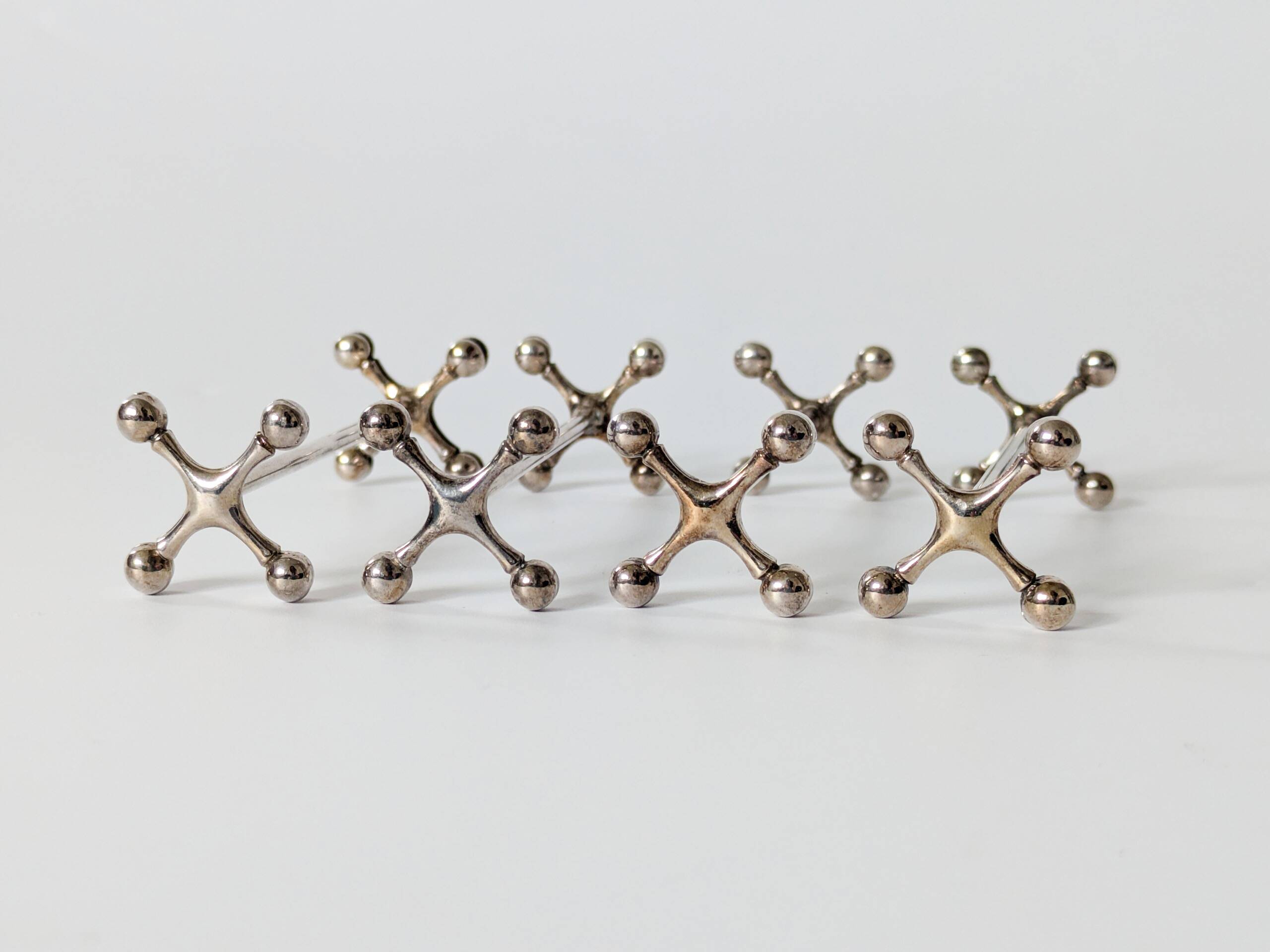 Set of 4 WMF Silver-Plated Knife Rests Germany 1970s