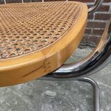 Chair model Cesca by Marcel Breuer with armrests B64