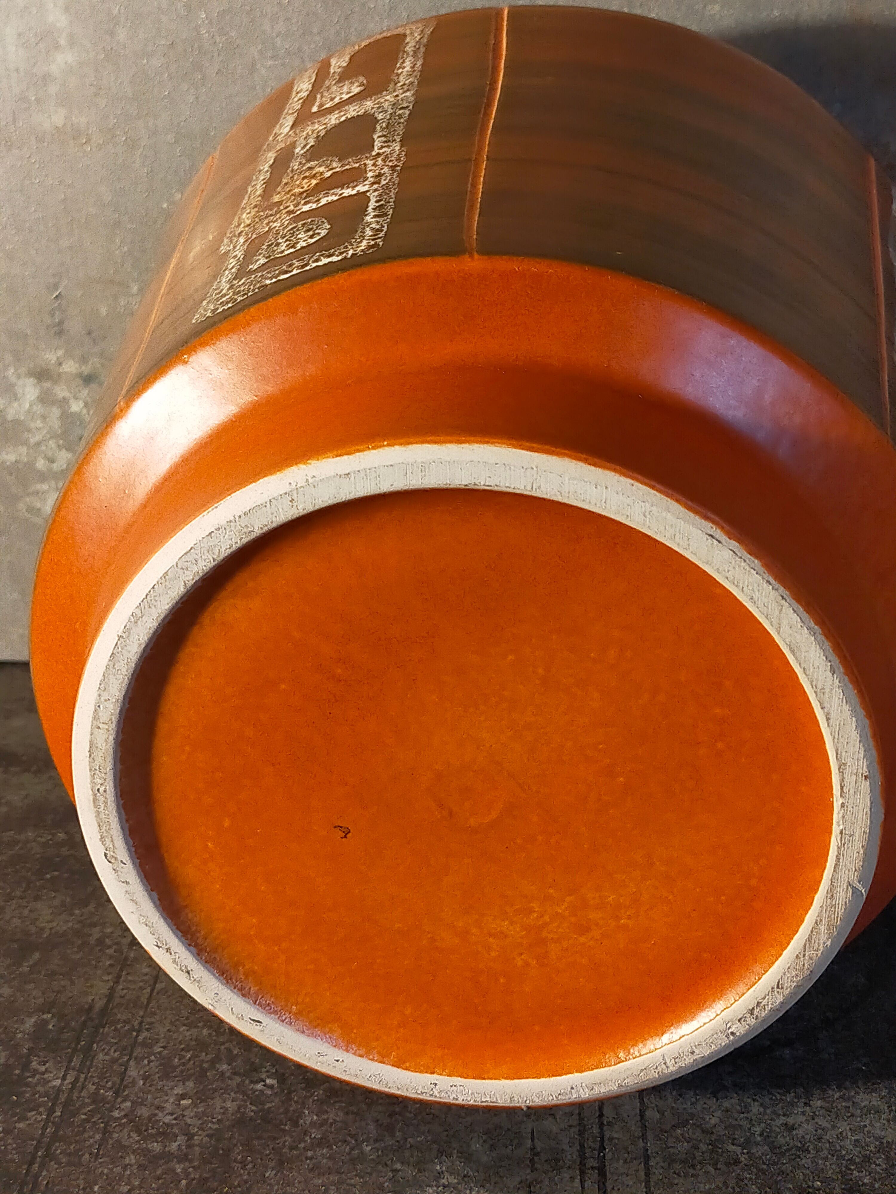 Ceramic pot cover 50s