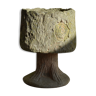 Exterior in stone pot