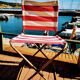 Foldable camping seat