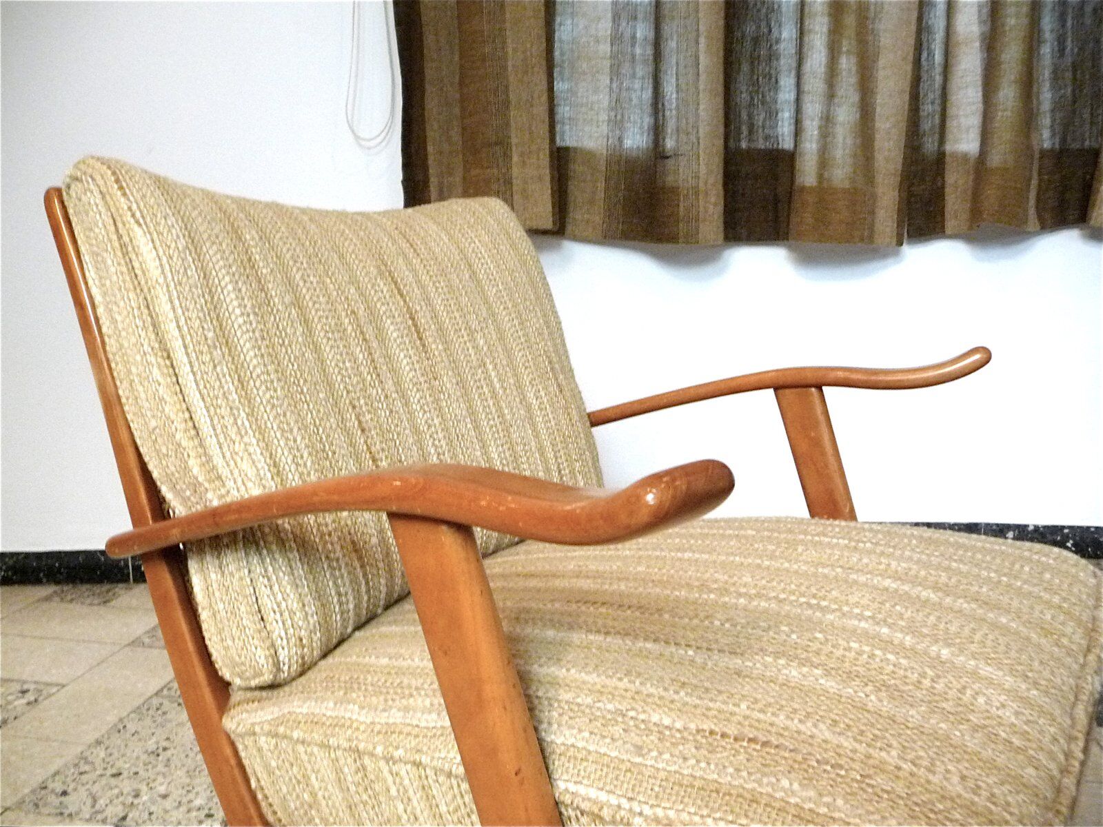 Ensemble de 2 fauteuils des années 50 de style mid-century de Wilhelm Knoll, Allemagne.