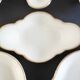 6 small German porcelain dishes