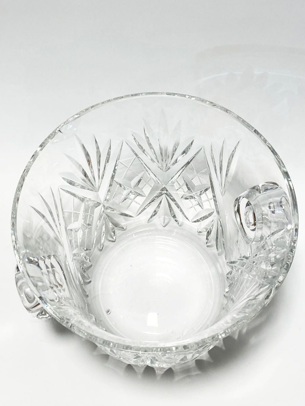 Saint louis crystal ice cube bucket