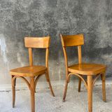Pair of vintage bistro chairs