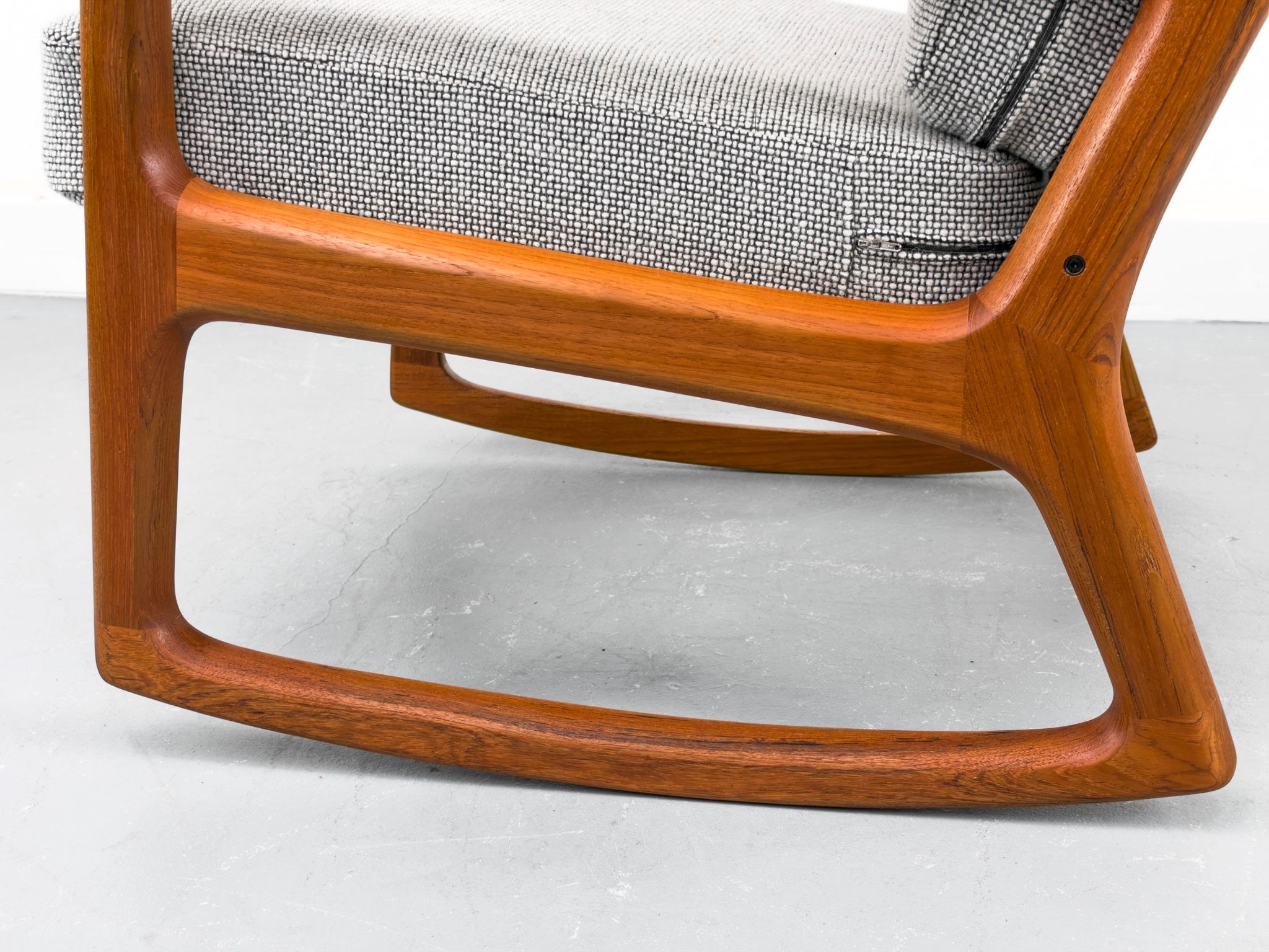 Senator Rocking Chair in Teak by Ole Wanscher for Cado, 1974