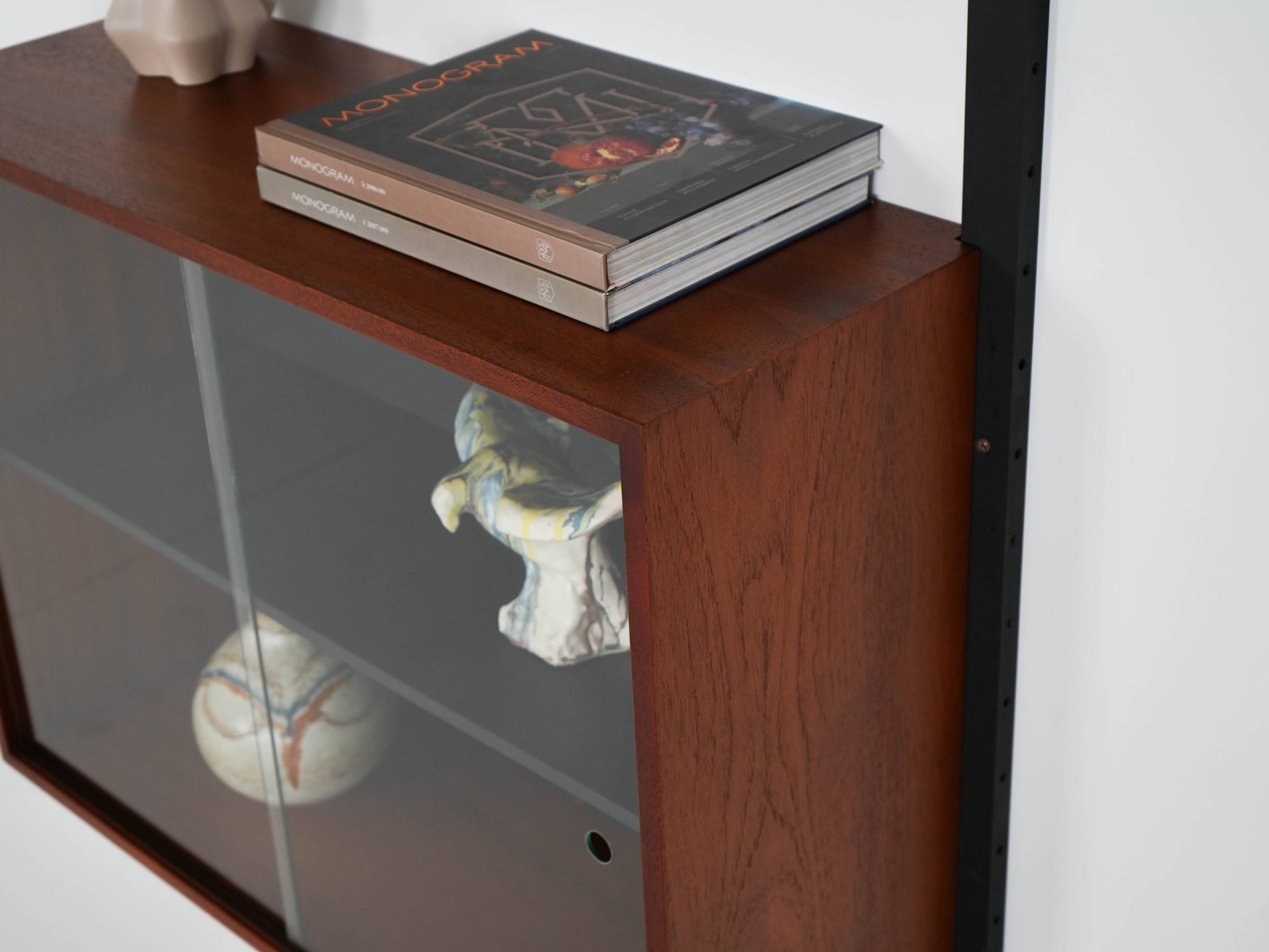 Teak shelving unit, Danish design, 1960s, made in Denmark