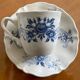 Antique coffee service in Sarreguemines earthenware.