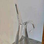 Blown glass vase stamped Art Vannes France