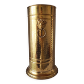 Vintage brass umbrella stand