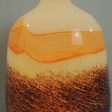 Vase à fleurs en verre  multicolore de Murano/vintage