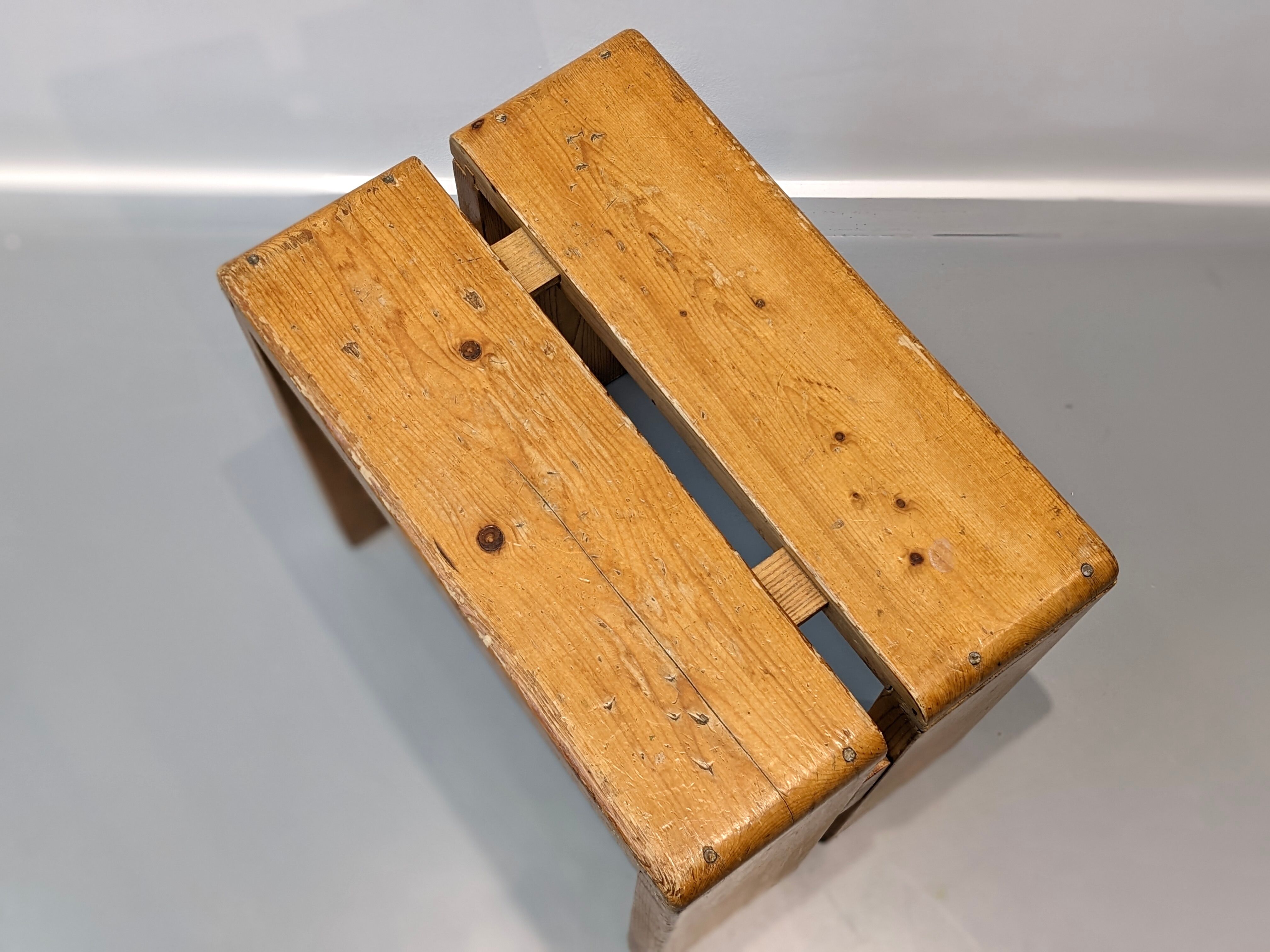 Stool for the apartments "Les Arcs" of Charlotte Perriand