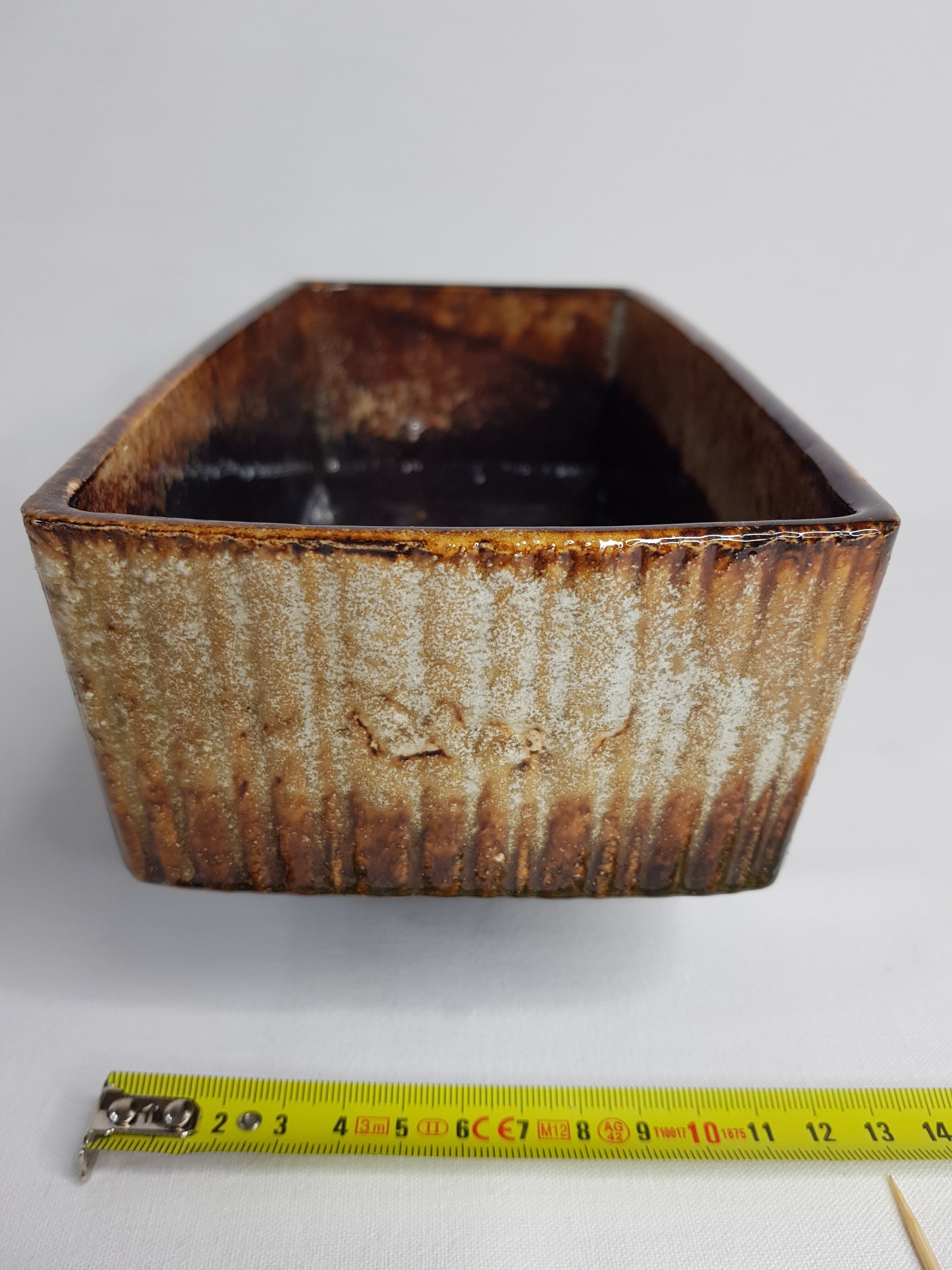 Zaalberg Holland glazed ceramic interior planter