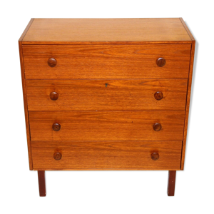 Commode en teck, Suède,