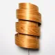 Pine Veneer Curved Wall Lamp By Unknown Designer, Sweden 1970S