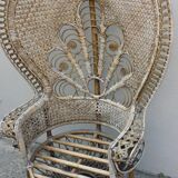 Rattan armchair